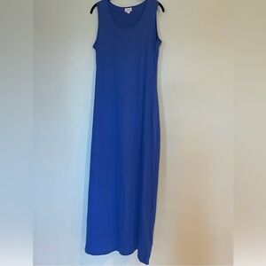 NWOT Lularoe Dani Bright Blue Maxi Dress M (8-10)